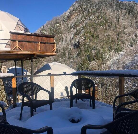 מלון כמוסות Kaledome Orman Evleri