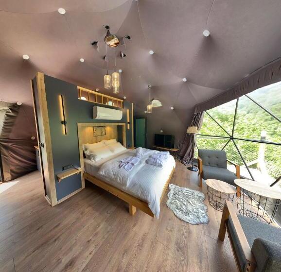 מלון כמוסות Kaledome Orman Evleri