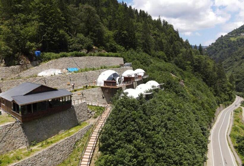 מלון כמוסות Kaledome Orman Evleri