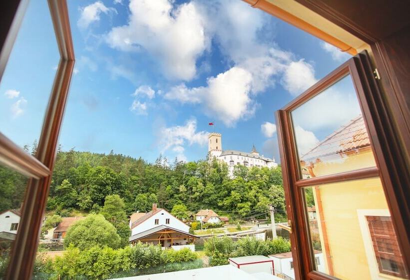 酒店 Pivovar Rožmberk