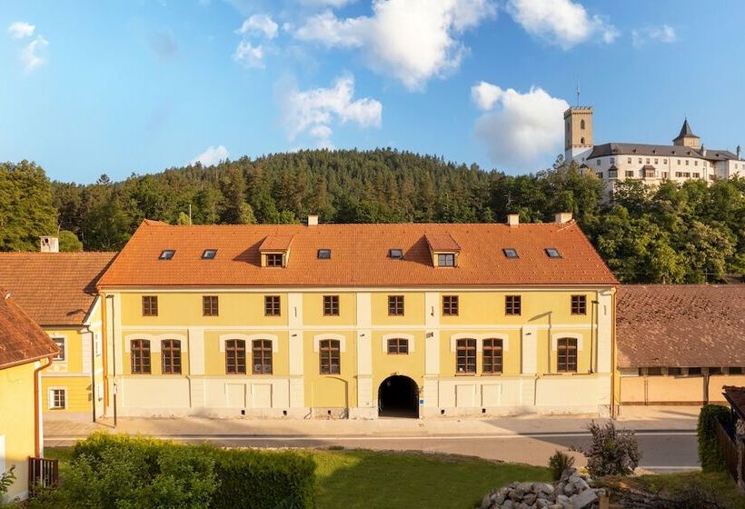 酒店 Pivovar Rožmberk