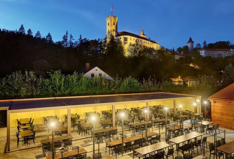 酒店 Pivovar Rožmberk