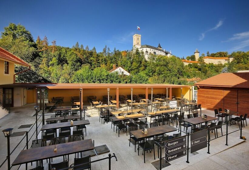 酒店 Pivovar Rožmberk