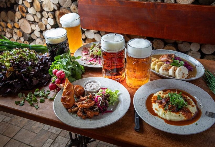 酒店 Pivovar Rožmberk