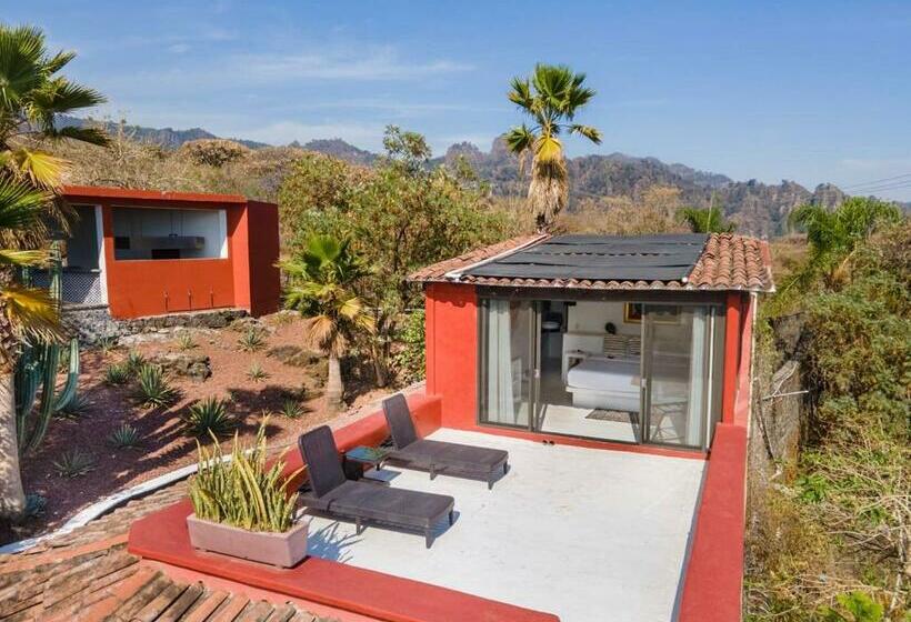 ユースホステル Casanevo Suite Mountain Views Tepoztlán
