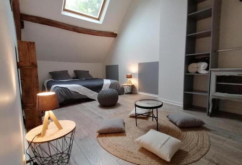 مبيت وإفطار Le Moulin De Trancault