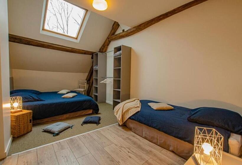 مبيت وإفطار Le Moulin De Trancault