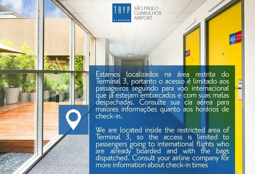 בית מלון כפרי Tryp By Wyndham São Paulo Guarulhos Airport