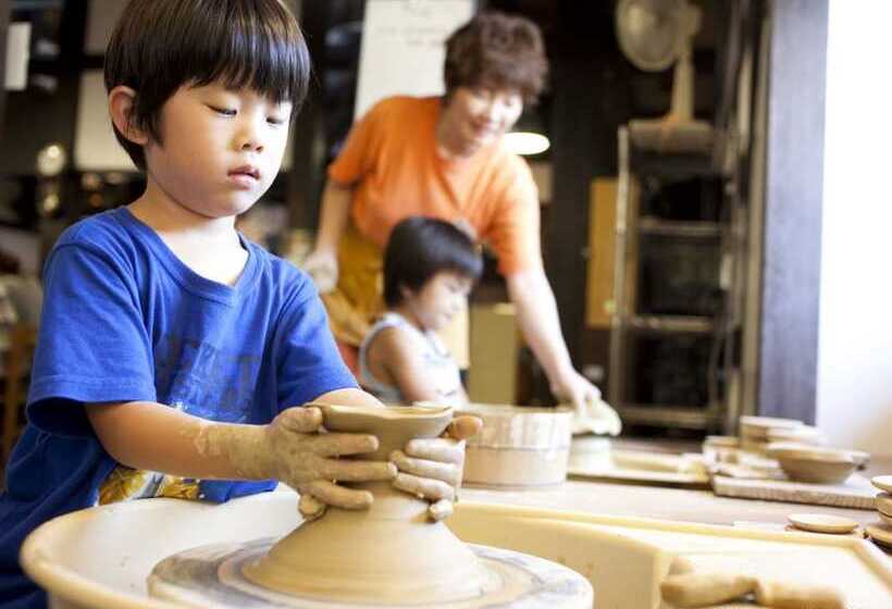 료칸 Ooedo Onsen Monogatari Wanwan Resort Awazu