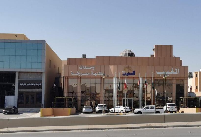 اجنحة المغيب الفندقية حي التعاون