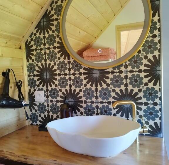 ペンション Cottage Climatisé Avec Baignoire Spa 2 Personnes