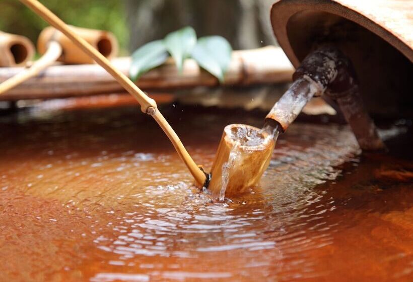 בית מלון כפרי Misasa Onsen Misasakan