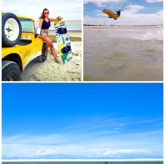 צימר Castelo Vendom Ecolodge Parajuru