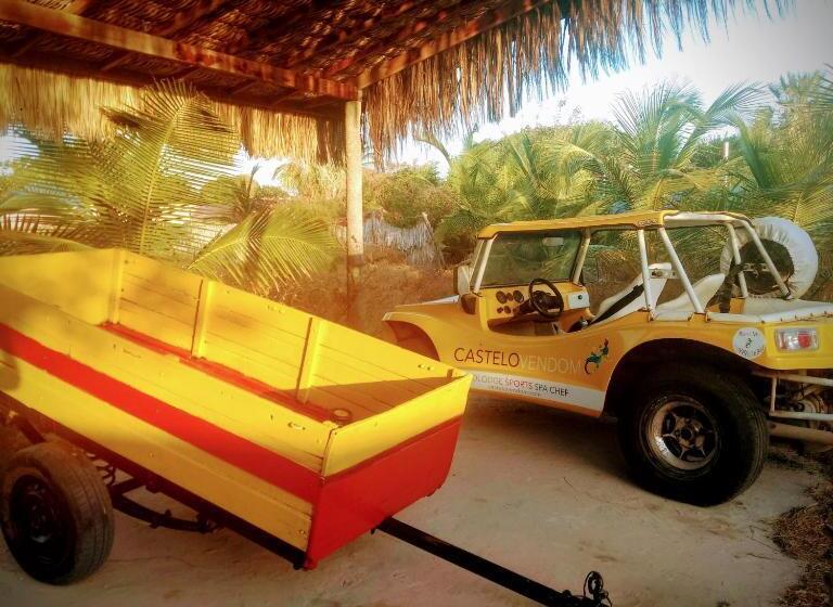 צימר Castelo Vendom Ecolodge Parajuru