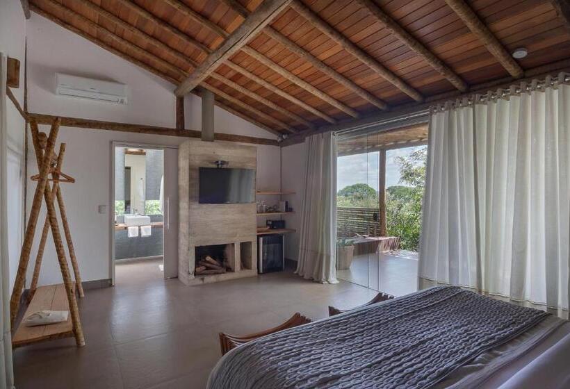 酒店 Capim Do Mato Pousada & Spa By L Occitane