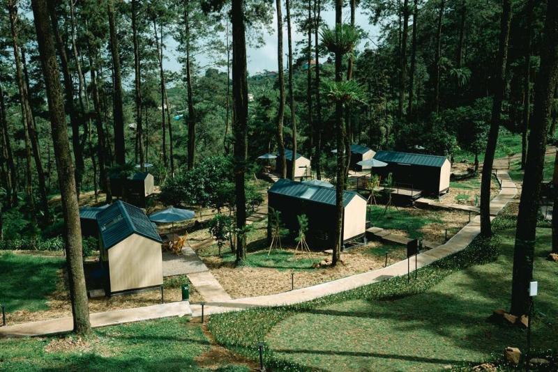 ホテル Bobocabin Pacet
