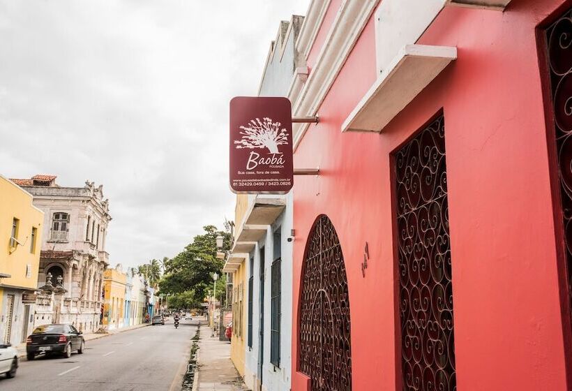 בית מלון כפרי Pousada Baobá E Spa