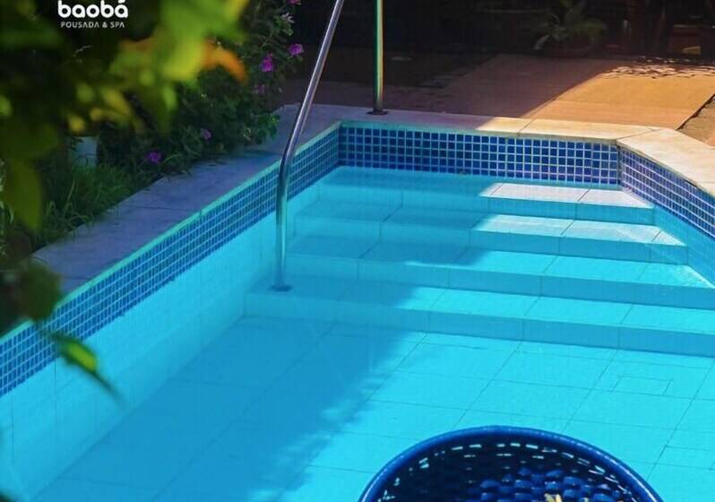 בית מלון כפרי Pousada Baobá E Spa