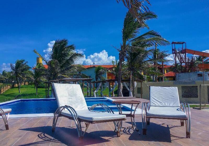 Jangadeiro Praia Hotel Resort   Parque Aquático E Pé Na Areia