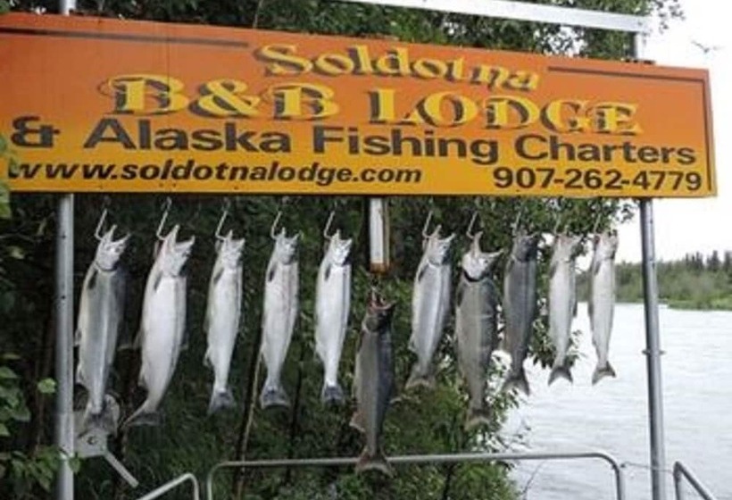 צימר Soldotna Alaska Fishing Lodge