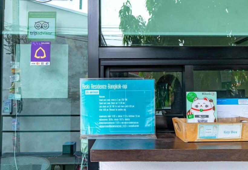 Hotel Riski Residence Bangkok Noi   Wasit Apartment