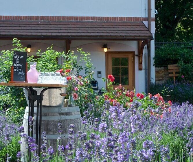 בית מלון כפרי Babiččina Zahrada Penzion & Restaurant