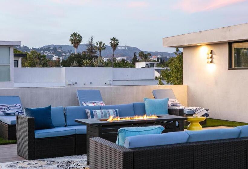 ベッドアンドブレックファースト West Hollywood Modern Luxury 5 Br Villa Sleeps 10