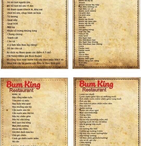 Bum King Resort Hồ Tràm