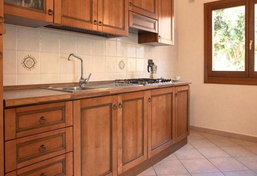 Isa   Residence With Swimming Pool In Sos Alinos, Apartments With Air Conditioning And Private Outdo