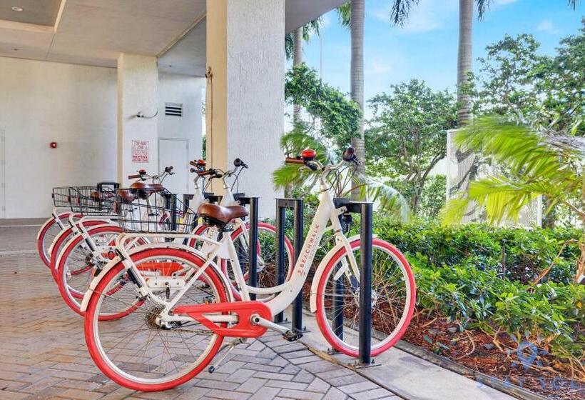 فندق صغير Upper Studio   Balcony   Pool   Gym   Near Beach