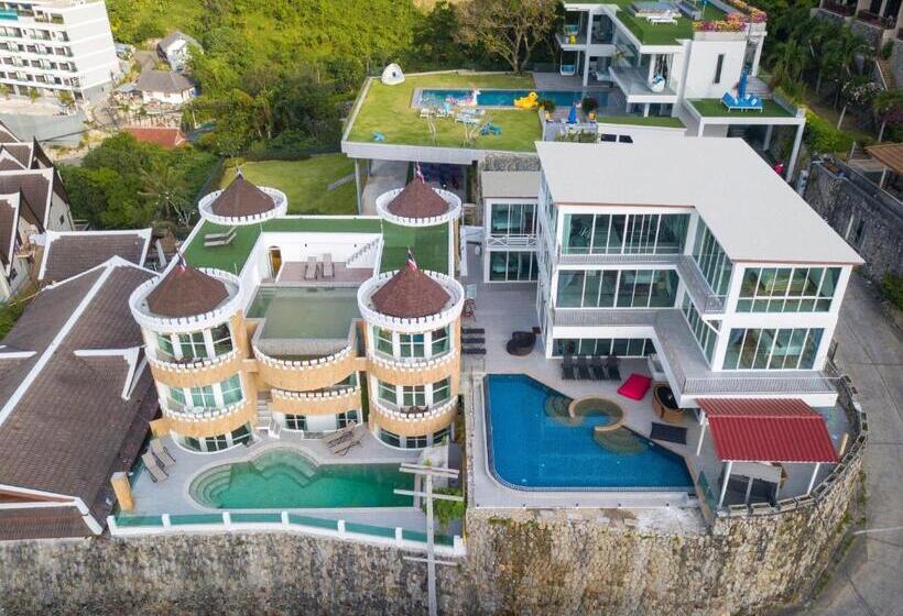 호텔 Castle Patong Amazing Private Pool Villa In Great Location Of Patong