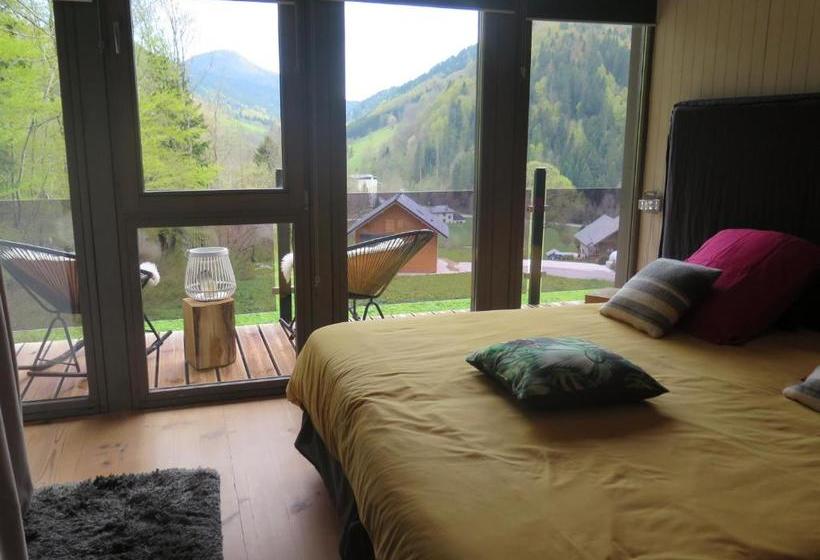 צימר Le Chalet Du Blanc Spa Yoga