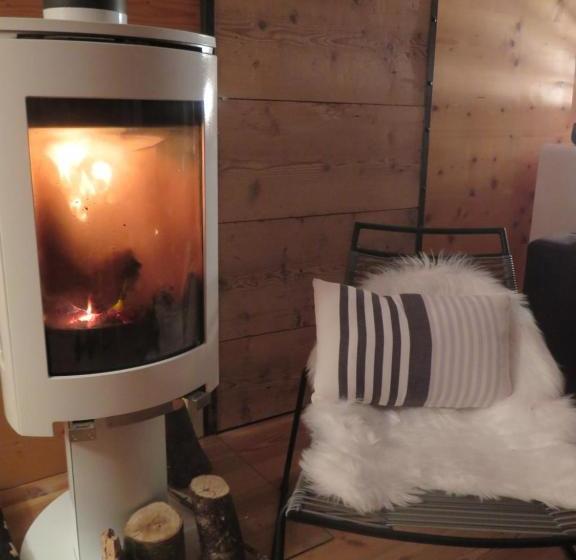 צימר Le Chalet Du Blanc Spa Yoga