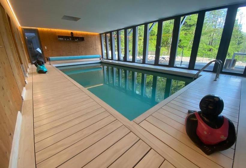 민박 Le Chalet Du Blanc Spa Yoga