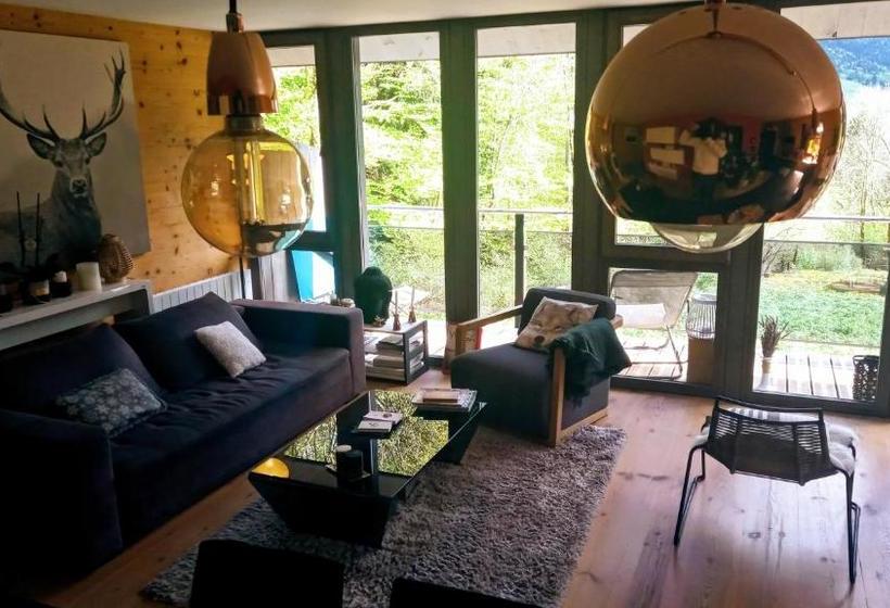 צימר Le Chalet Du Blanc Spa Yoga