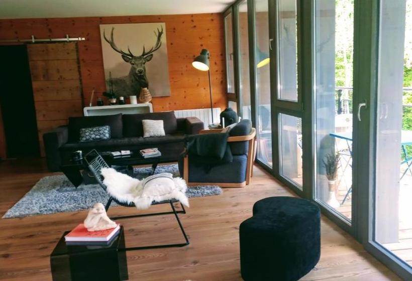 민박 Le Chalet Du Blanc Spa Yoga