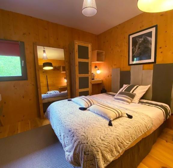 مبيت وإفطار Le Chalet Du Blanc Spa Yoga