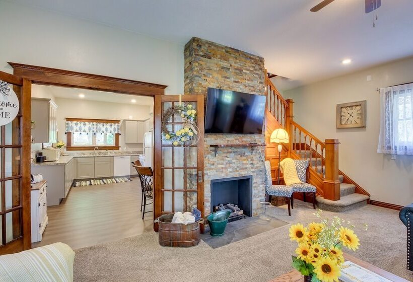 Central Chanute Historic Home W/ Porch!