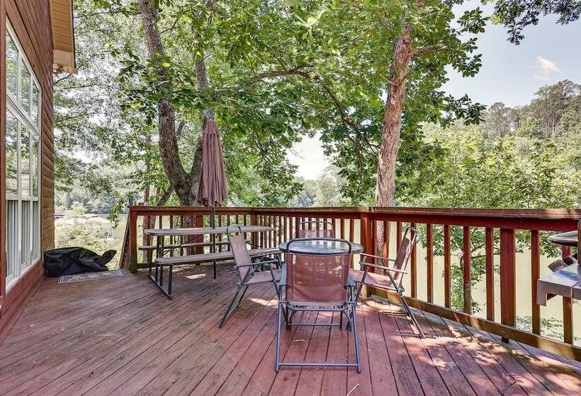 Double Springs Cabin Stay W/ Deck + Shared Dock!