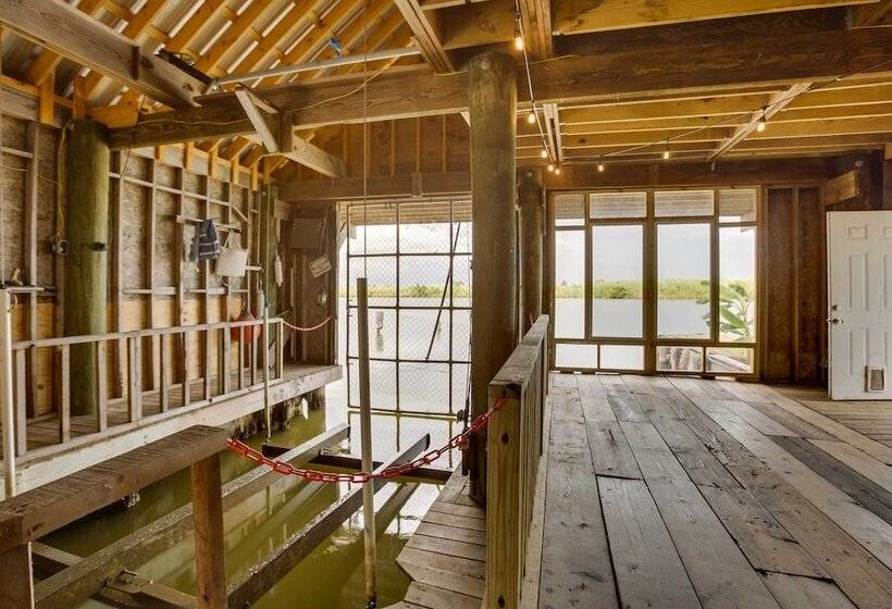 Golden Meadow Getaway: Waterfront Retreat W/ Deck