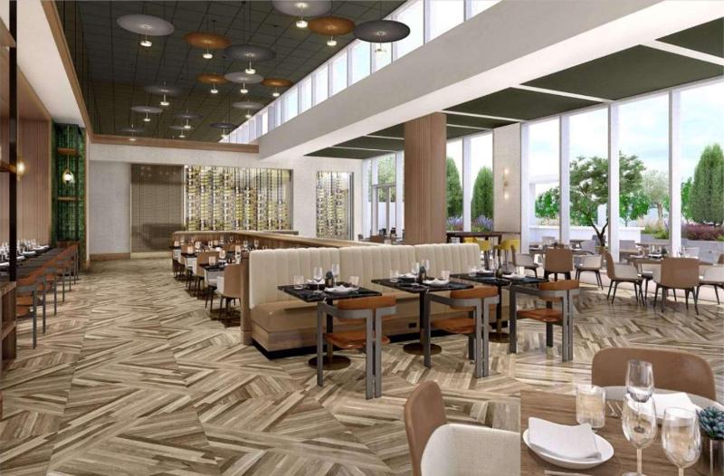 בית מלון כפרי Hilton Bna Nashville Airport Terminal