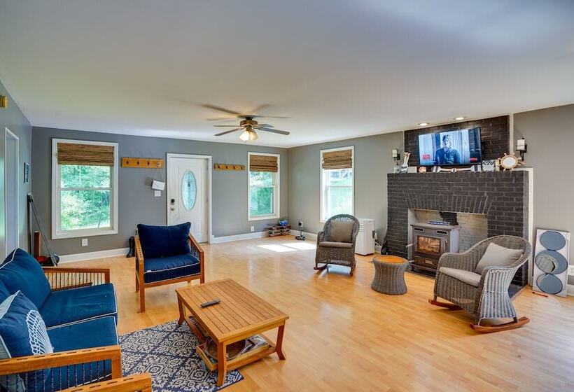 Lakefront West Sand Lake Home W/ Beach Access!