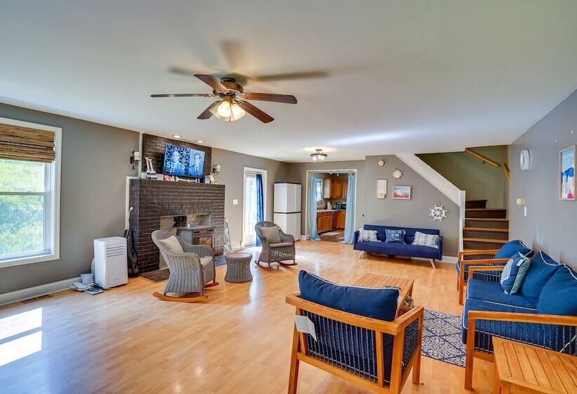 Lakefront West Sand Lake Home W/ Beach Access!