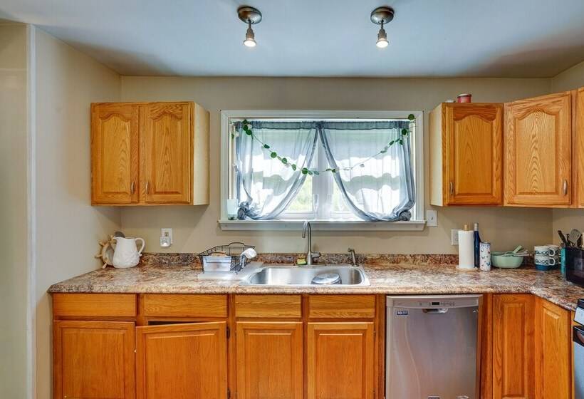 Lakefront West Sand Lake Home W/ Beach Access!