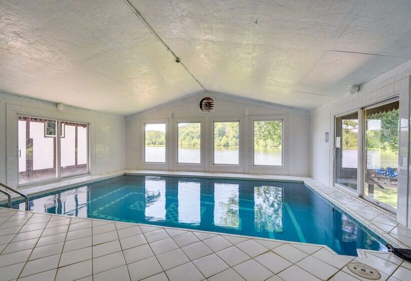 Missouri Castle W/ Private Lake, Pool & 100 Acres!