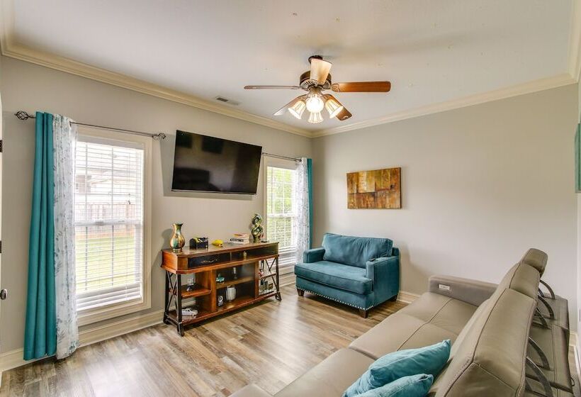 Muscle Shoals Home < 3 Mi To Recording Studios!