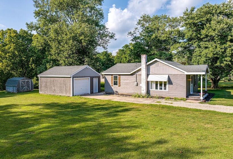 Pet Friendly Indiana Home W/ Porch, Near Downtown!