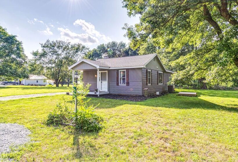 Pet Friendly Indiana Home W/ Porch, Near Downtown!