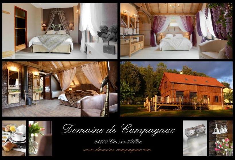 مبيت وإفطار Domaine De Campagnac   Spa & Sauna