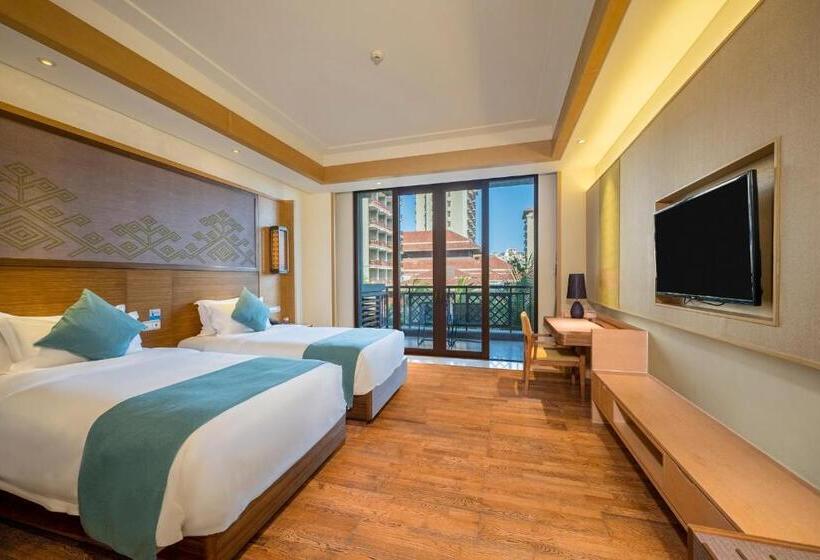 בית מלון כפרי Hnti·narada Sanya Bay Resort